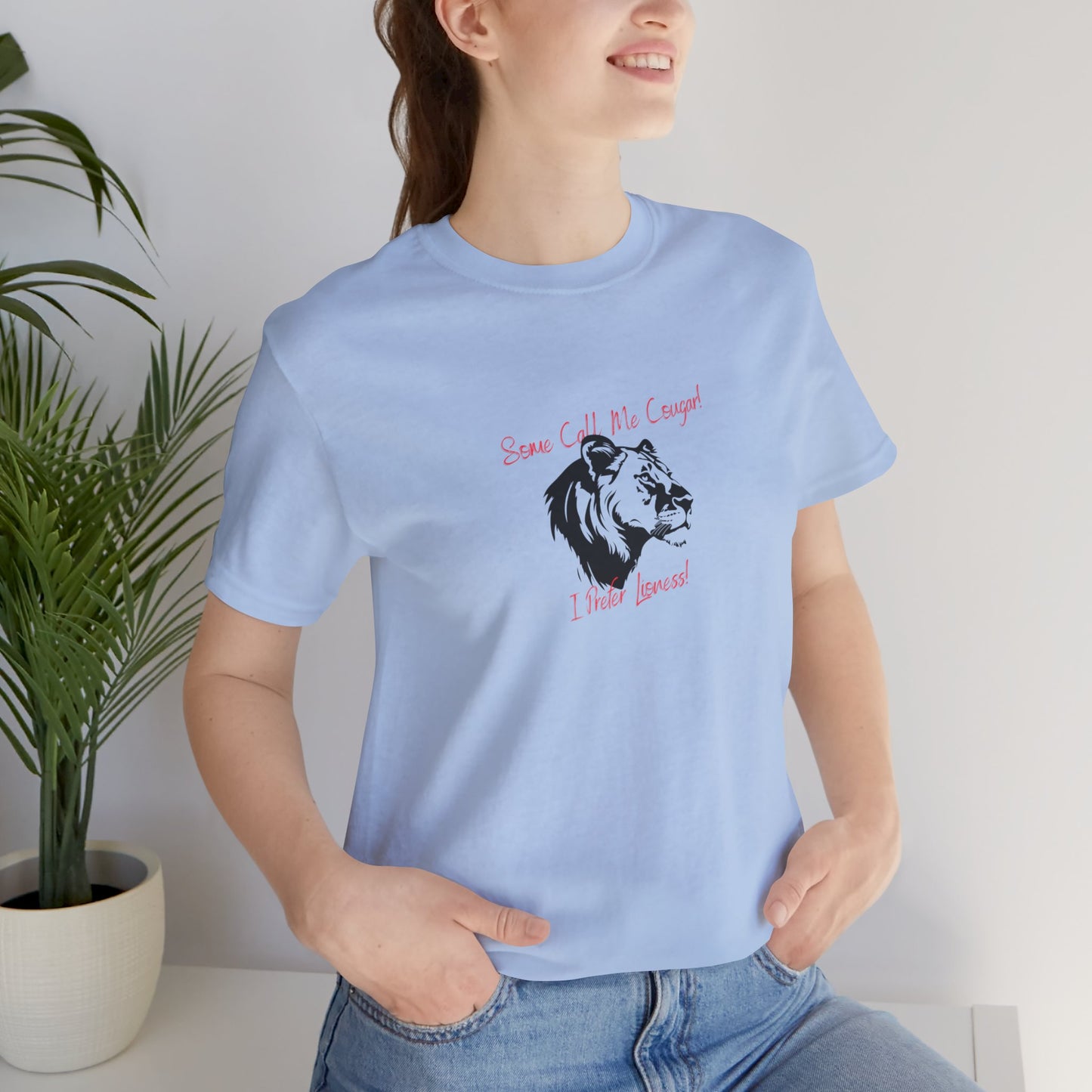 Funny Unisex T-Shirt Cougar Blue