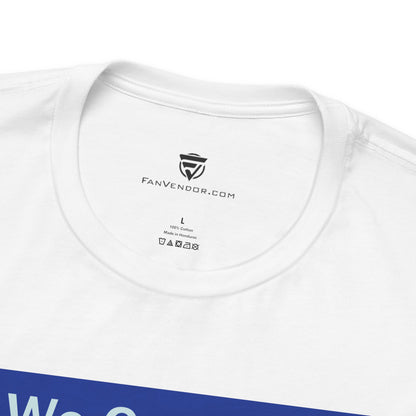 White t-shirt with 'Fanvendor.com' logo and text on a white background