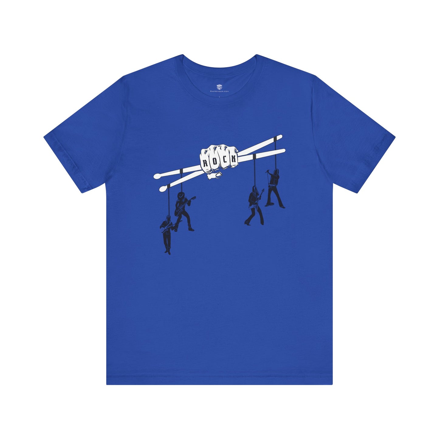 Funny Unisex T-Shirt Drummer Music Blue