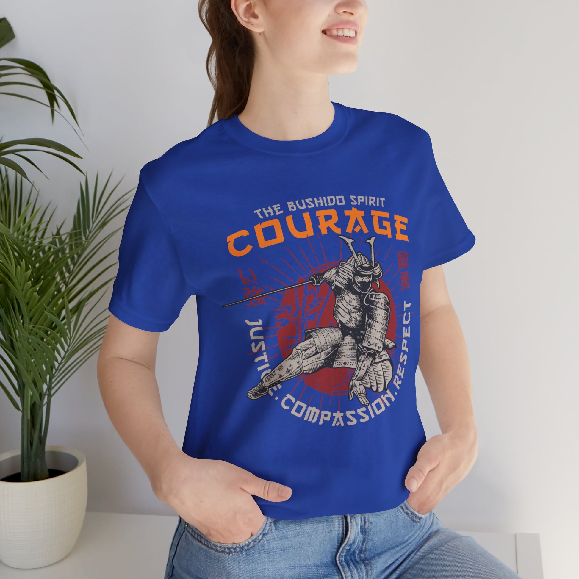 Unisex T-Shirt Samurai Blue