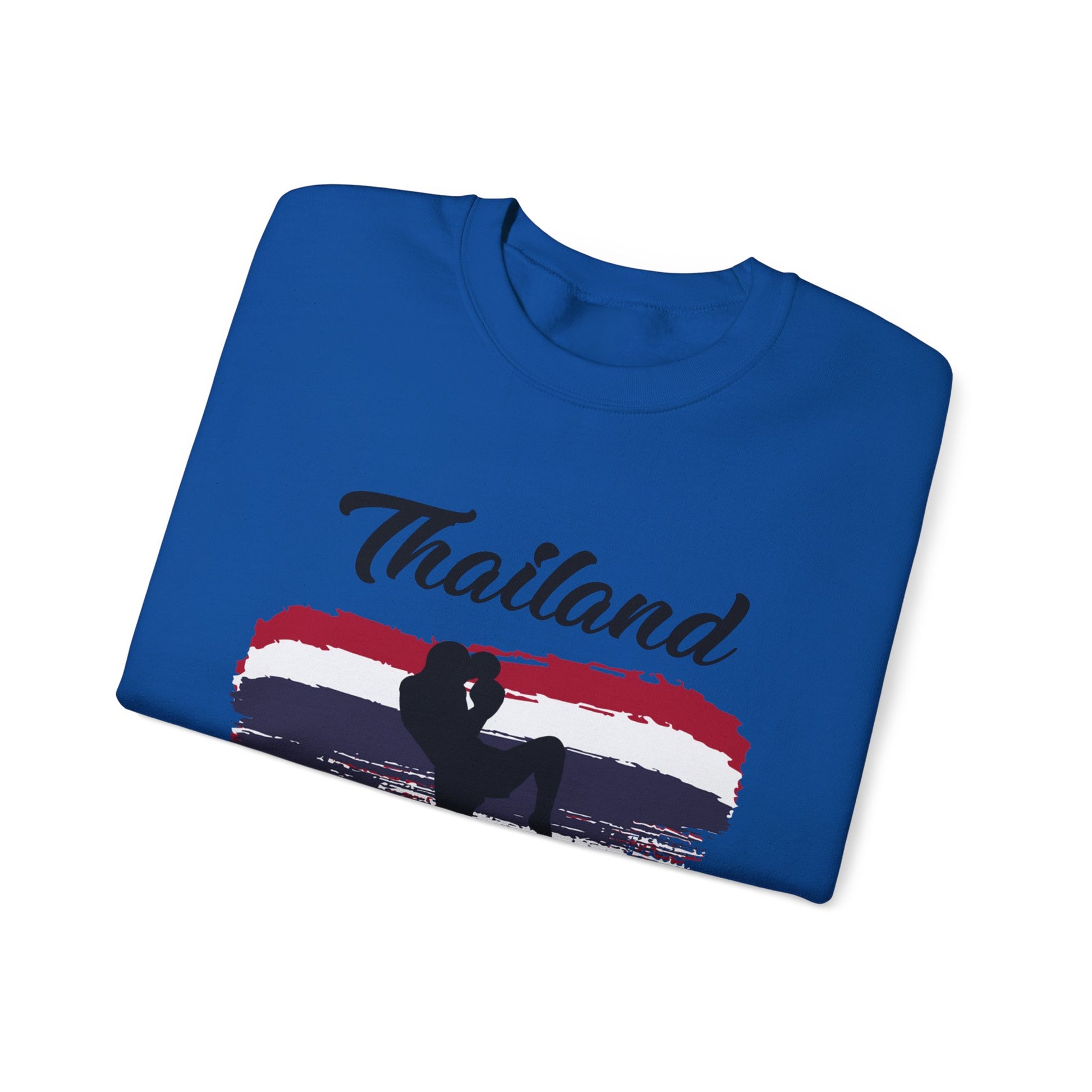 Unisex Muay Thai Sweatshirt Thailand Blue