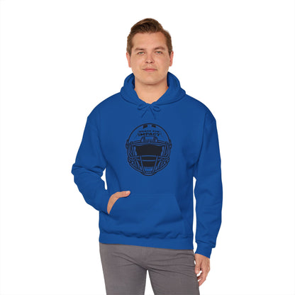 Blue Football Hoodie