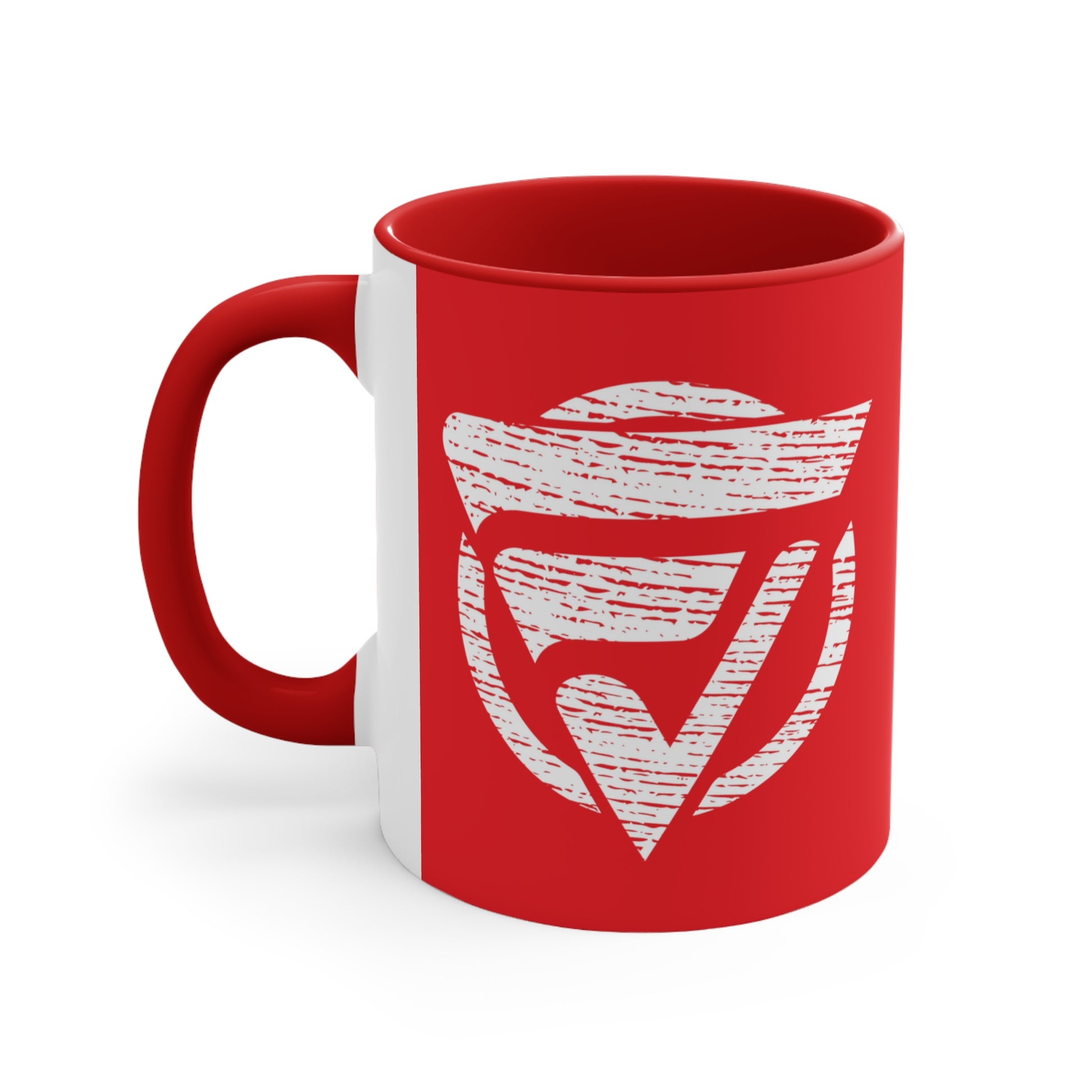 Accent Coffee Mug Logo Fan Vendor Red