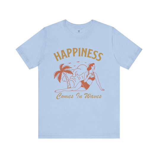 Unisex T-Shirt Beach Vacation Blue