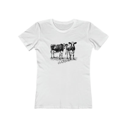 Funny Women's T-Shirt Farm Country White