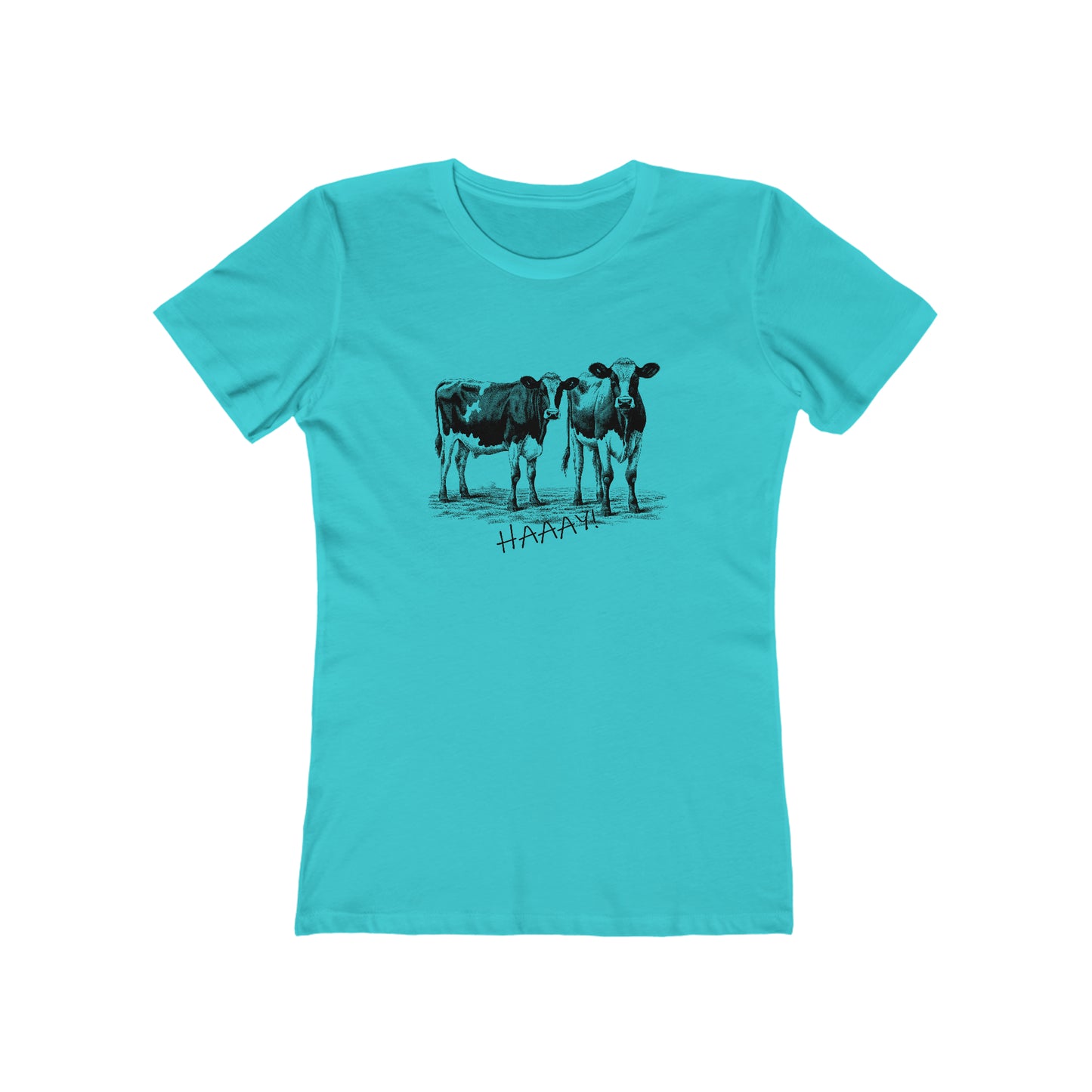 Funny Women's T-Shirt Farm Country Blue