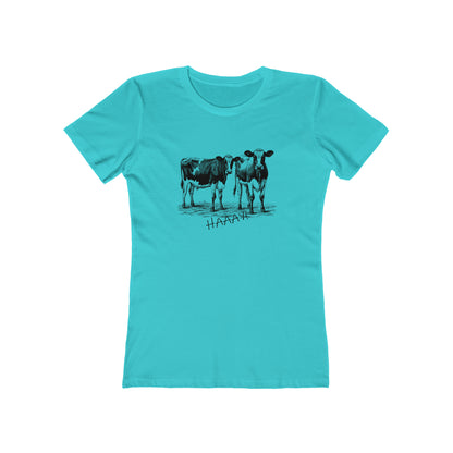 Funny Women's T-Shirt Farm Country Blue