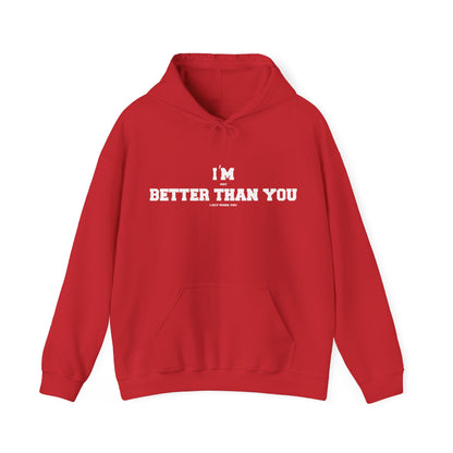 Unisex Hoodie Motivational Sports Red