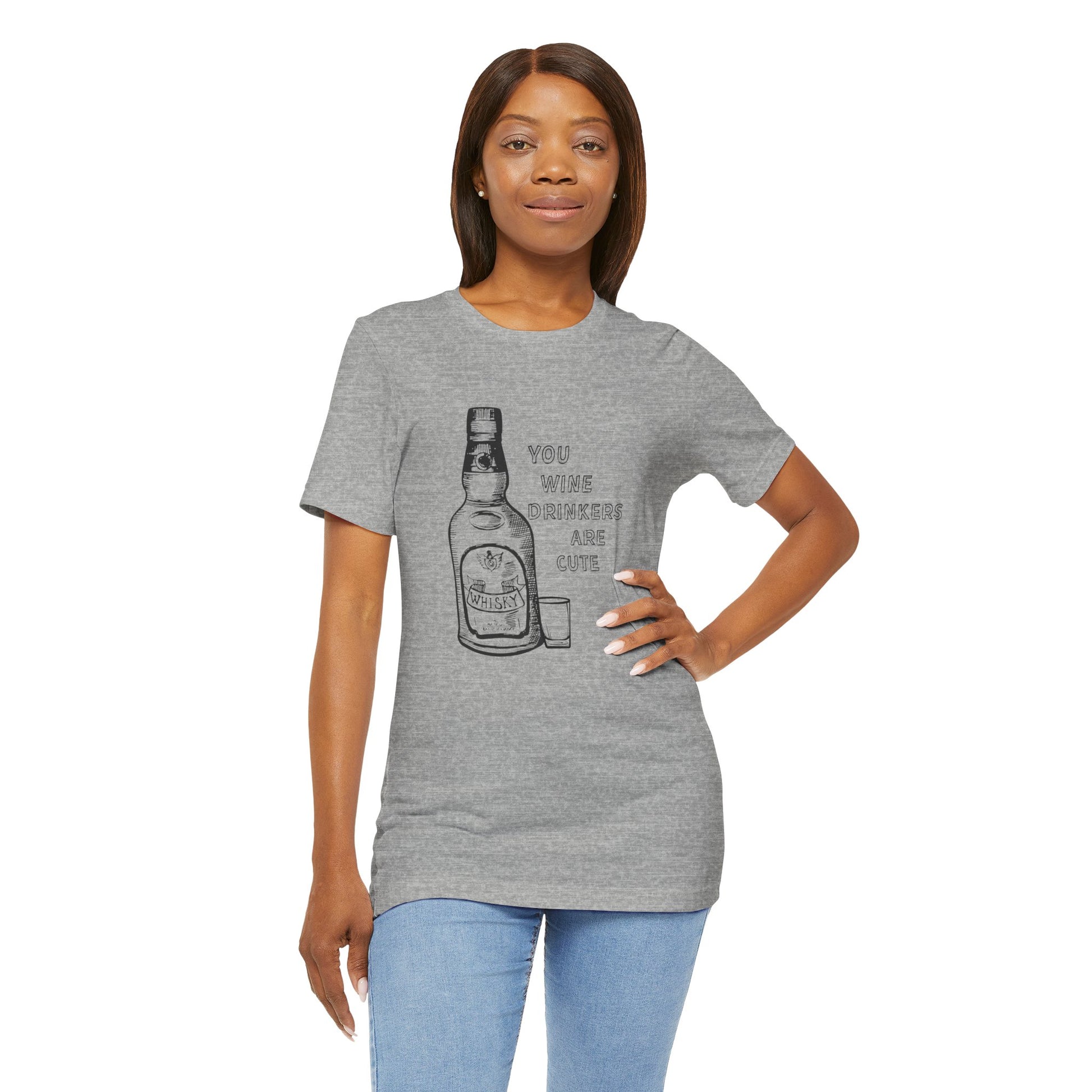 Funny Unisex T-Shirt Grey