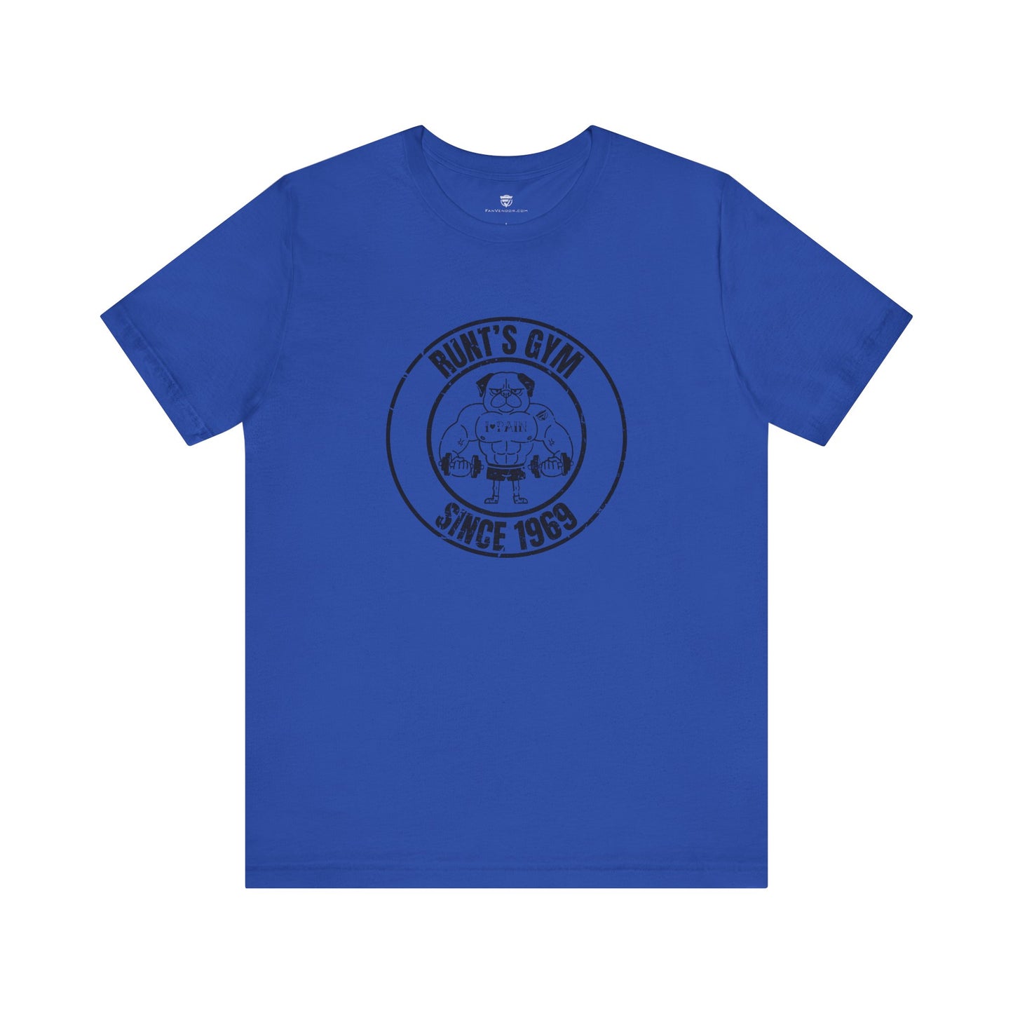 Funny Unisex T-Shirt Gym Blue