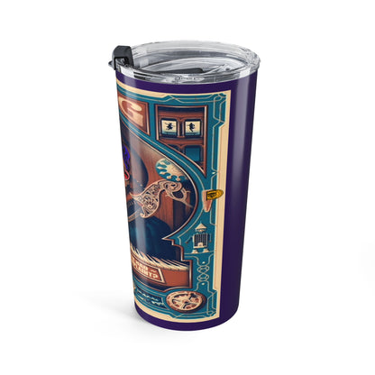 Tumbler 20oz with graphic design.