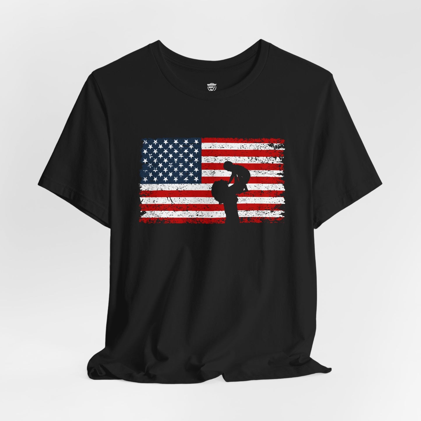 Unisex T-Shirt Mom America Black