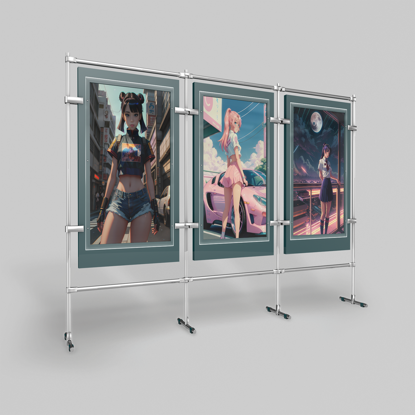 Graphic Poster Display Frame